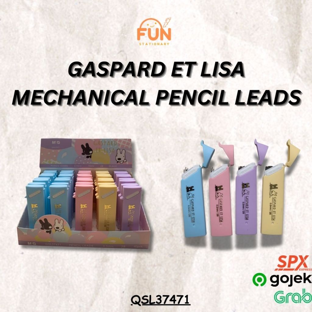 

GASPARD ET LISA MECHANICAL PENCIL LEADS