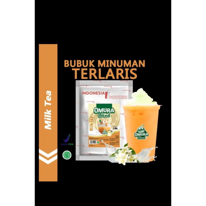 

Omura Blend Bubuk Minuman 1kg Rasa Milk Tea