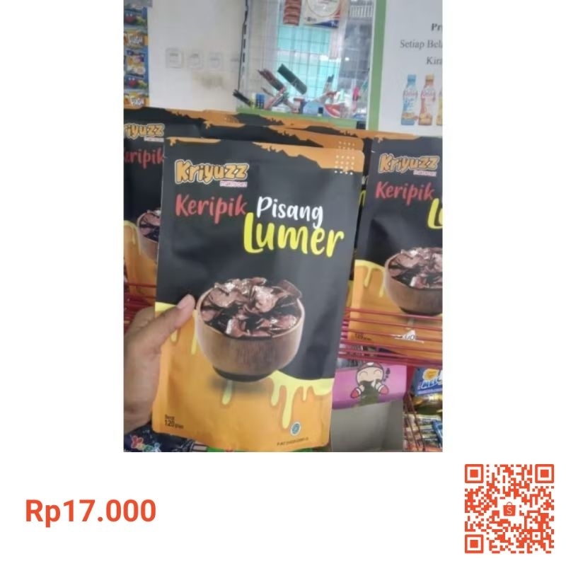 

KERIPIK SINGKONG KRIYUZ VARIANT COKLAT LUMER