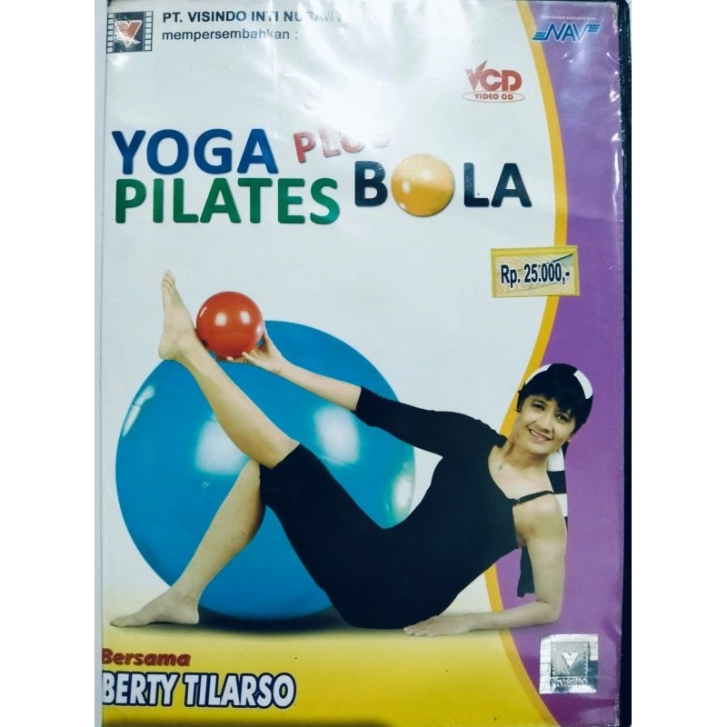 VCD senam Berty tilarso yoga plus pilates bola