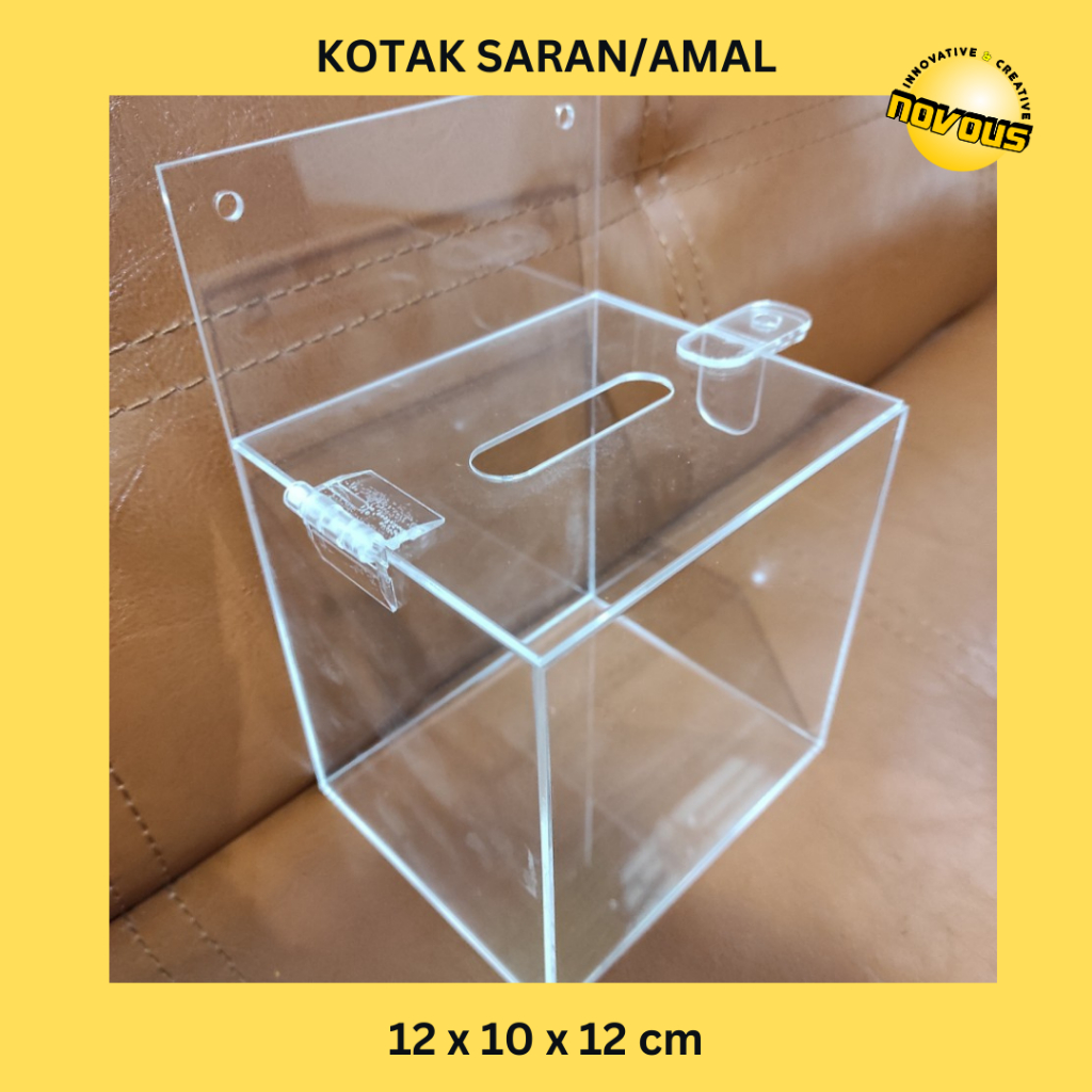 

Kotak Amal Masjid Gantung Akrilik