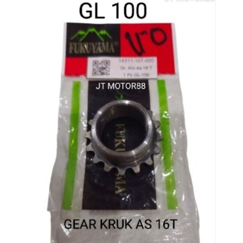 GEAR GIR KRUK AS KOR AS GL100 GL 100 16T