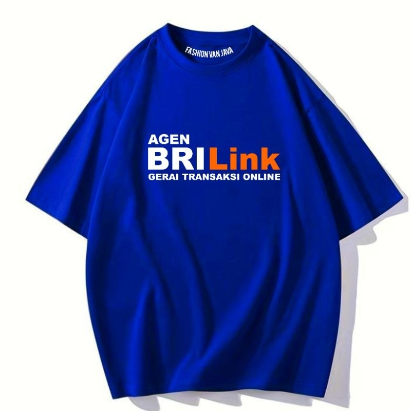 Baju Kaos Agen Brilink Terbaru Baju Kaos Pria Wanita Lengan Pendek Katun Adem Satuan