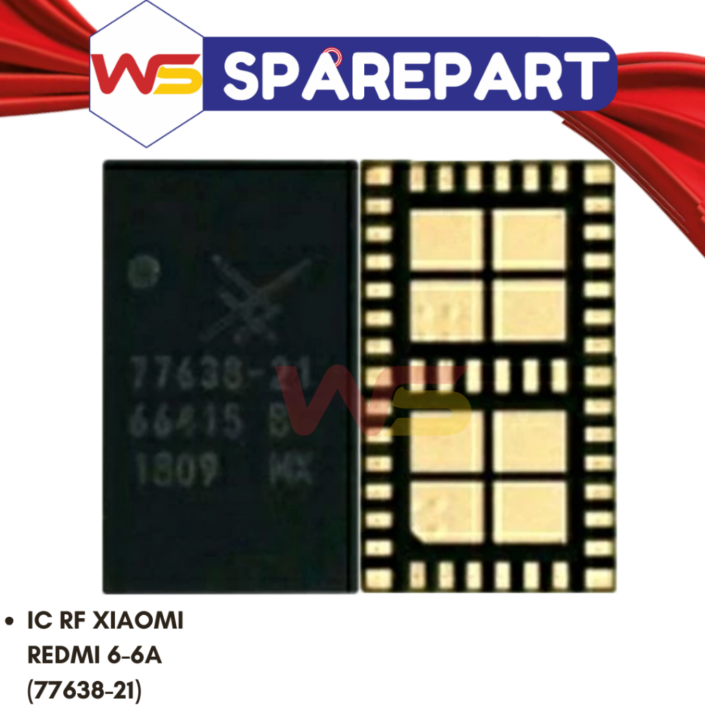 IC RF XIAOMI REDMI 6 / 6A / 77638-21 - ORIGINAL FULLSET