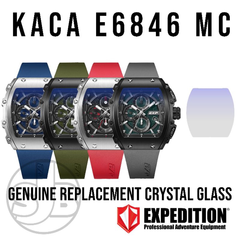KACA E6846 JAM TANGAN EXPEDITION ORIGINAL E6846MC E 6846 MC 6846MC E6846M