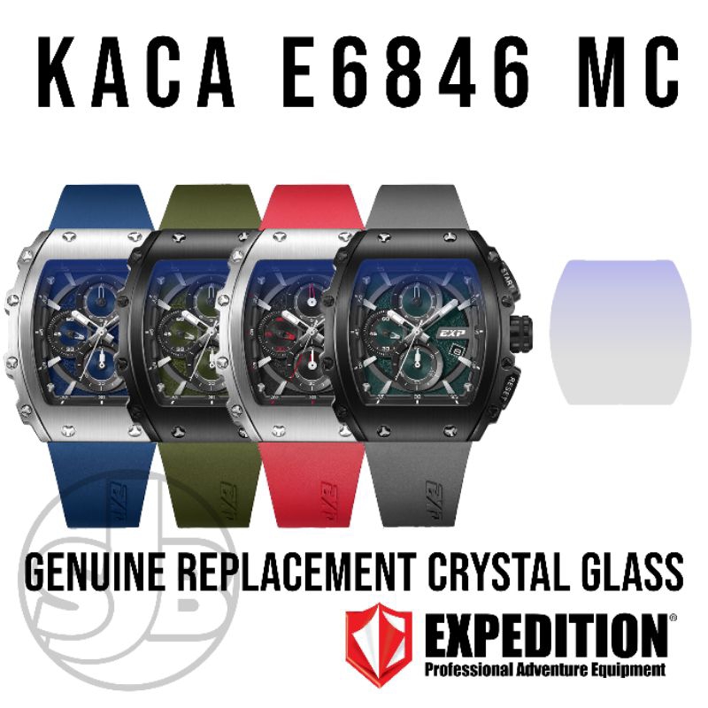 KACA E6846 JAM TANGAN EXPEDITION ORIGINAL E6846MC E 6846 MC