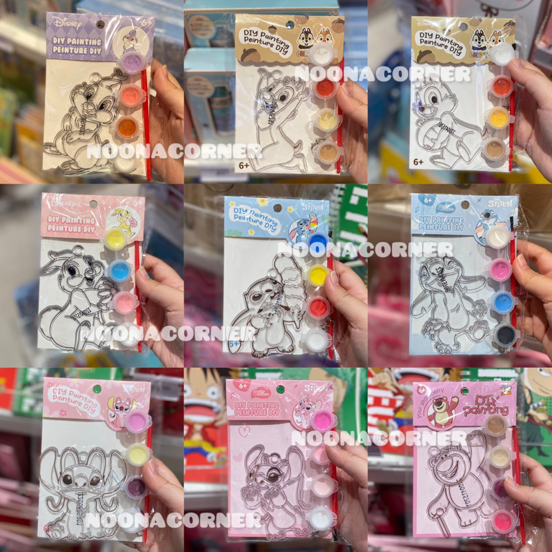 

Miniso x Stitch - DIY Painting Lilo Stitch & Angel