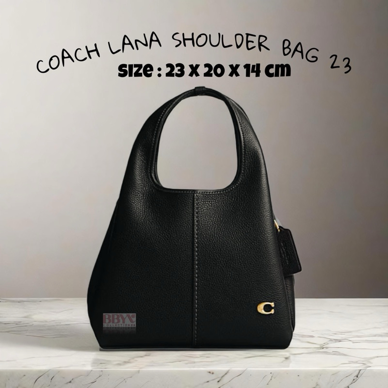 COACH LANA BAG 23 - BLACK