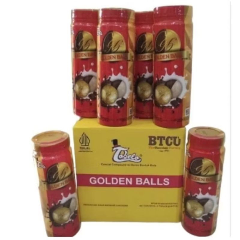 

Coklat Golden Balls 1 dus isi 6 Toples @240 butir coklat