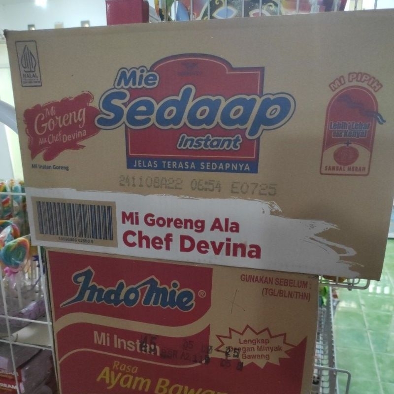 

MIE SEDAP GORENG ALA CHEF DEVINA BARU 1KTN