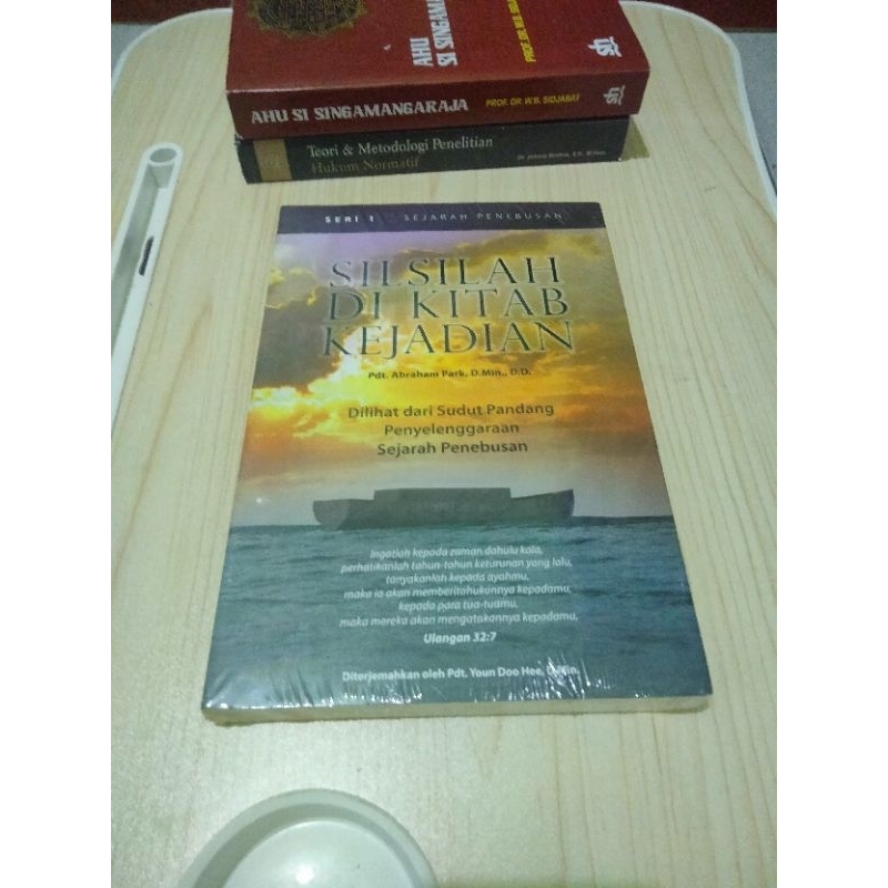 buku original - silsilah di kitab kejadian oleh pdt Abraham park