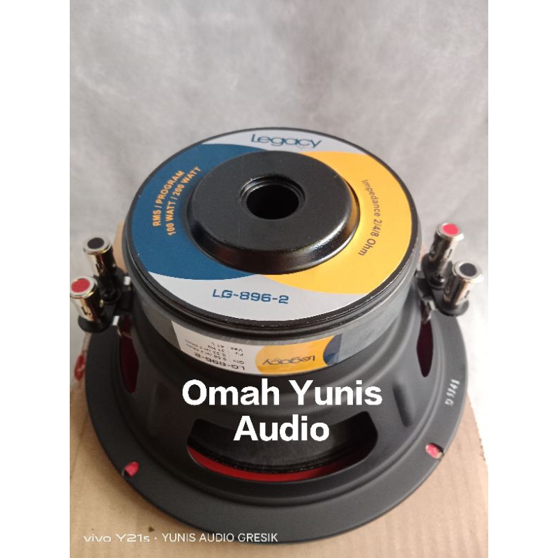 SPIKER LEGACY 8INCH DOUBLE COIL 8" LG-896-2