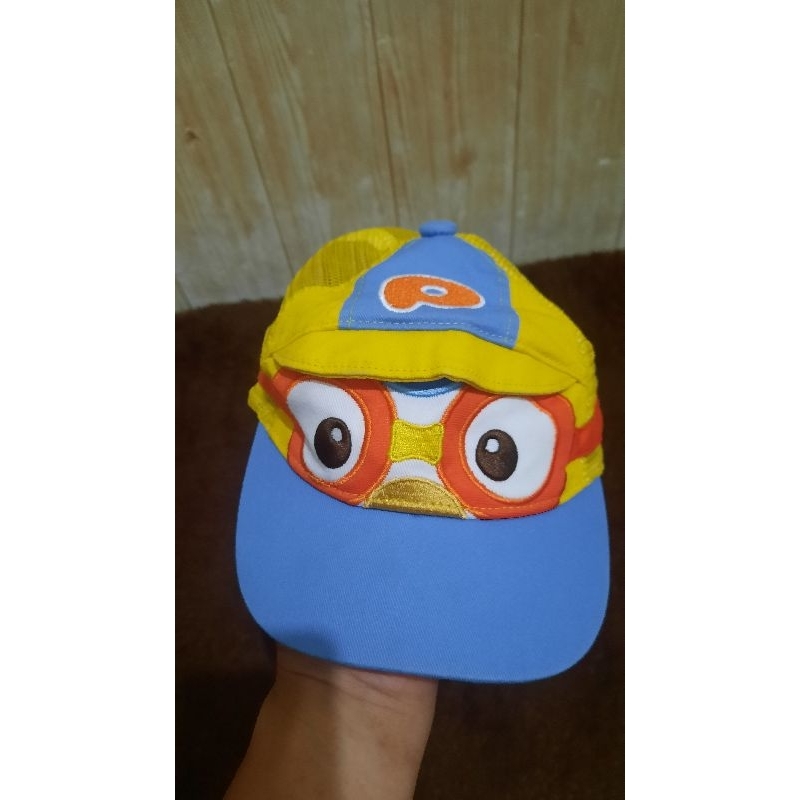 Topi Anak Jaring Pororo ori