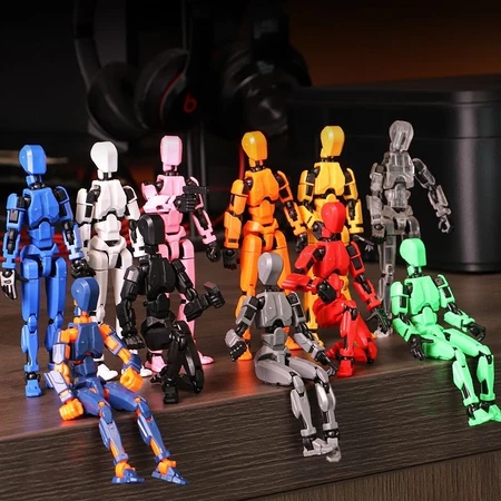 Dummy 13 action figure robot T13 lucky 13 full artikulasi