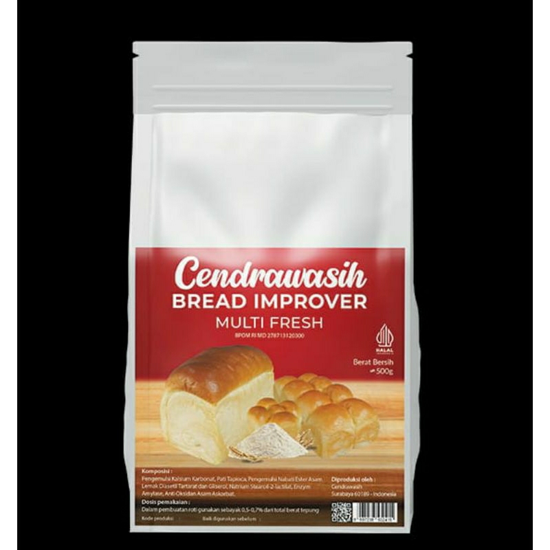 

Bread improver multi fresh 500 gr cap Cendrawasih