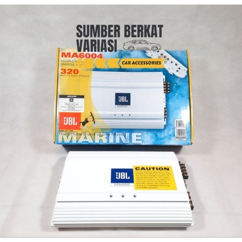 Power JBL MA6004 Marine 4 channel