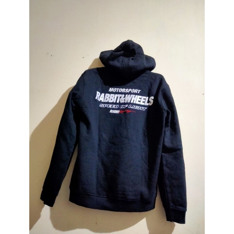 Hoodie Rabbit And Wheels
