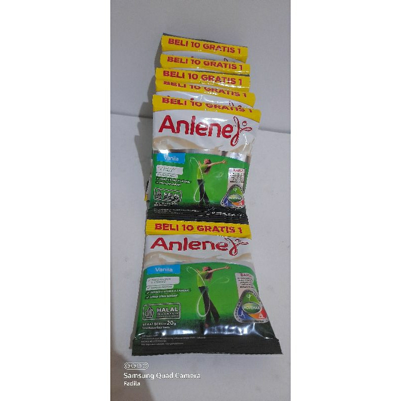 

Anlene 1 Renteng 10+1 Susu Bubuk Dewasa Vanila 20 gram