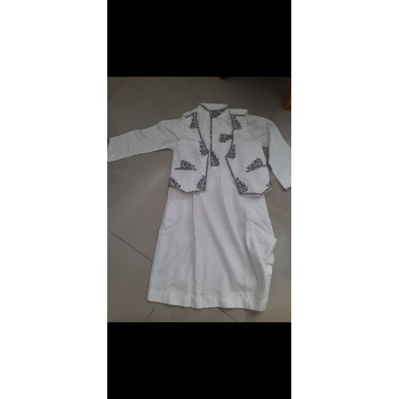 Preloved gamis anak laki-laki 3 tahun