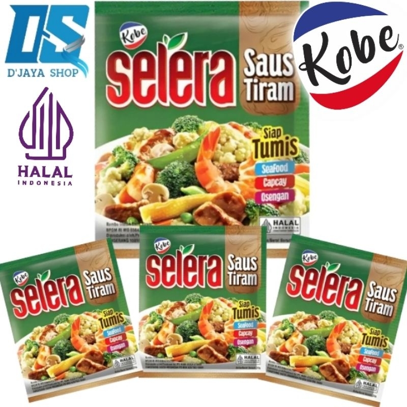 

Kobe Selera Saus Tiram/Seafood/Capcay/Osengan ( 3 Sachet × 20g)