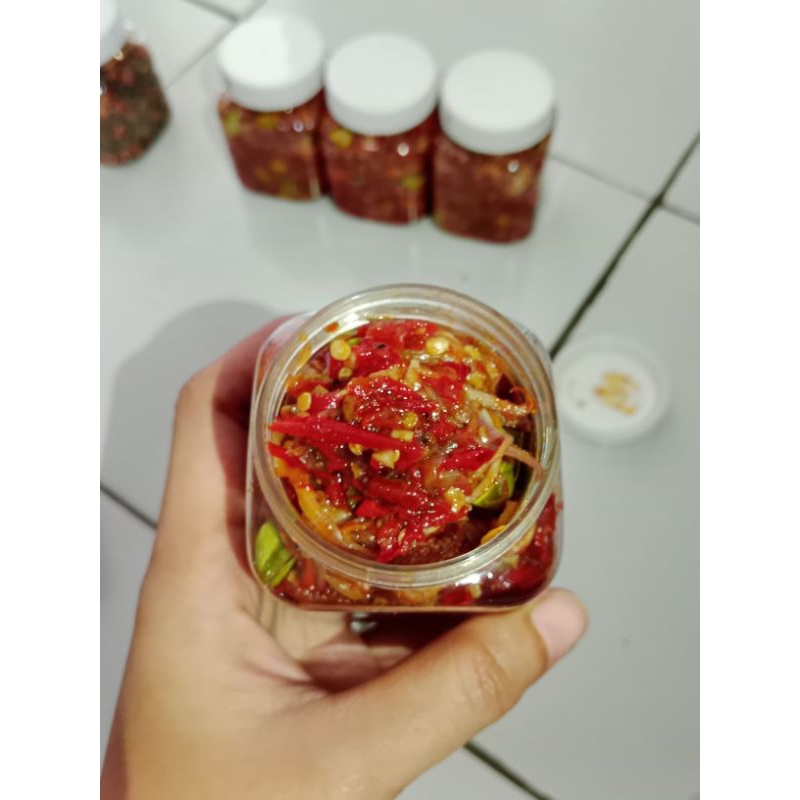 

cumi asin sambel pete