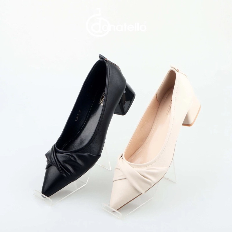 pantopel hitam wanita | heels hitam wanita | pantopel kerja wanita | heels kerja wanita