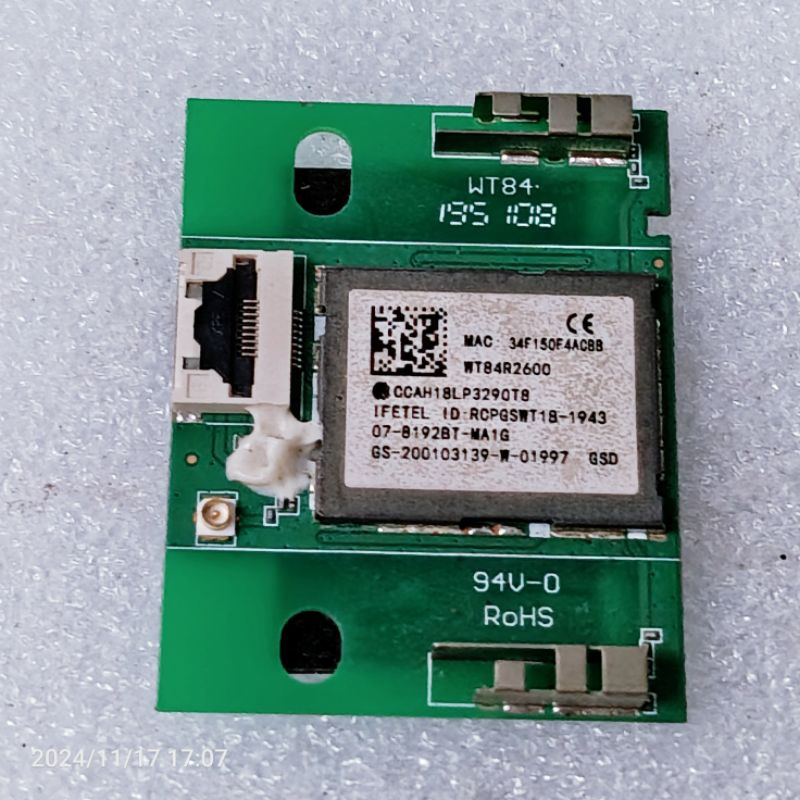 wi-Fi tv tcl 32s6800 - modul wi-Fi tv tcl 32s6800 - board wi-Fi tv tcl  32s6800