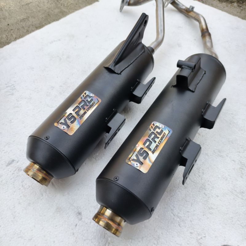 BIG PROMO KNALPOT MONCONG SIJIRO SHIROJI ORIGINAL YS PRO RACING EXHAUST SARINGAN FULL DAN SARTENG