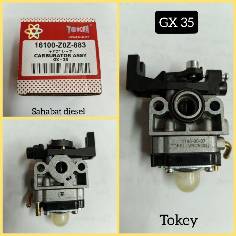 Gx35 karburator mesin potong rumput TOKEI , KARBURATOR GX35 TOKEI
