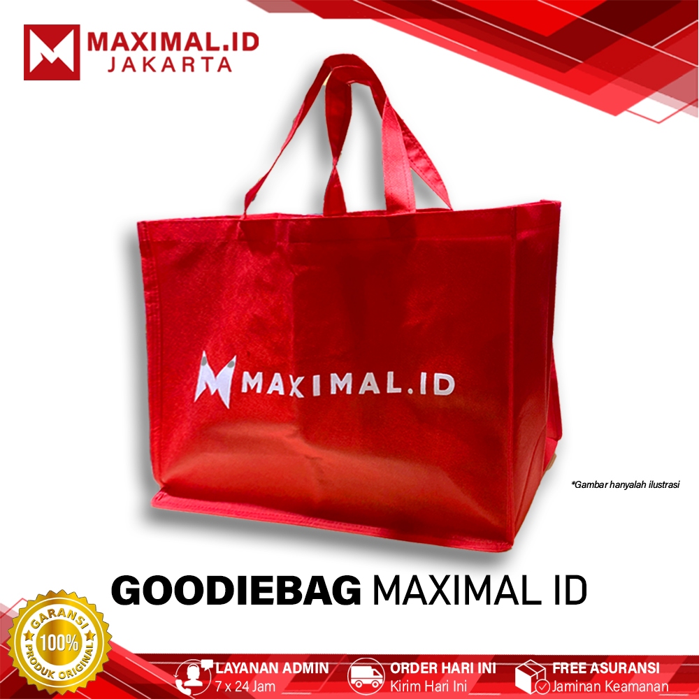 

[FREE] GOODIE BAG MAXIMAL ID TAS BELANJA LAPTOP