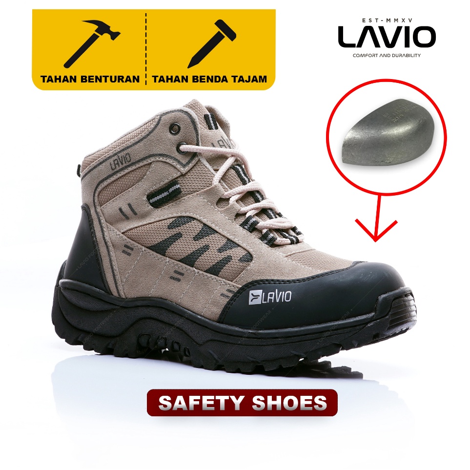 Sepatu Safety Boots ginal Lavio Axel Best Seller