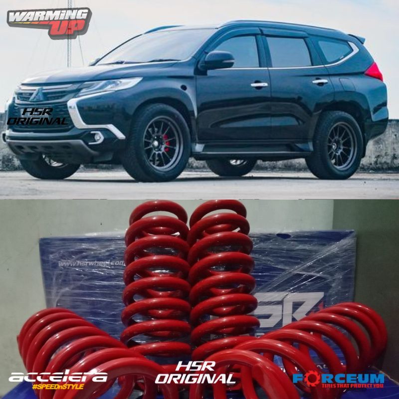 lowering kit mobil Mitsubishi Pajero Sport