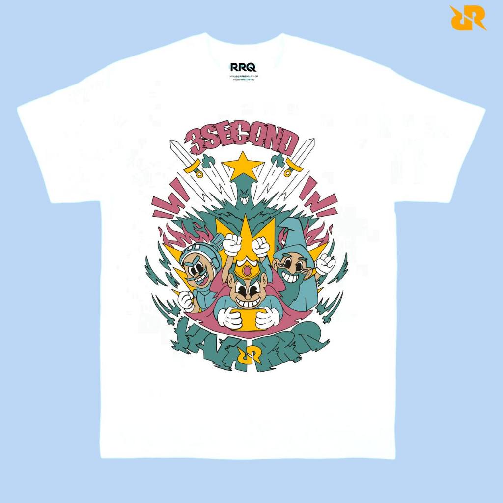 Kaos RRQ x 3SECOND POP Tshirt RRQ terbaru