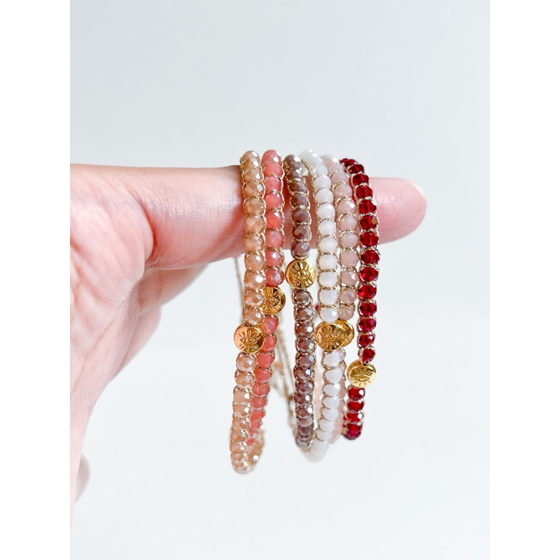 Dayana Bracelet (macrame bracelet) 18k gold plated