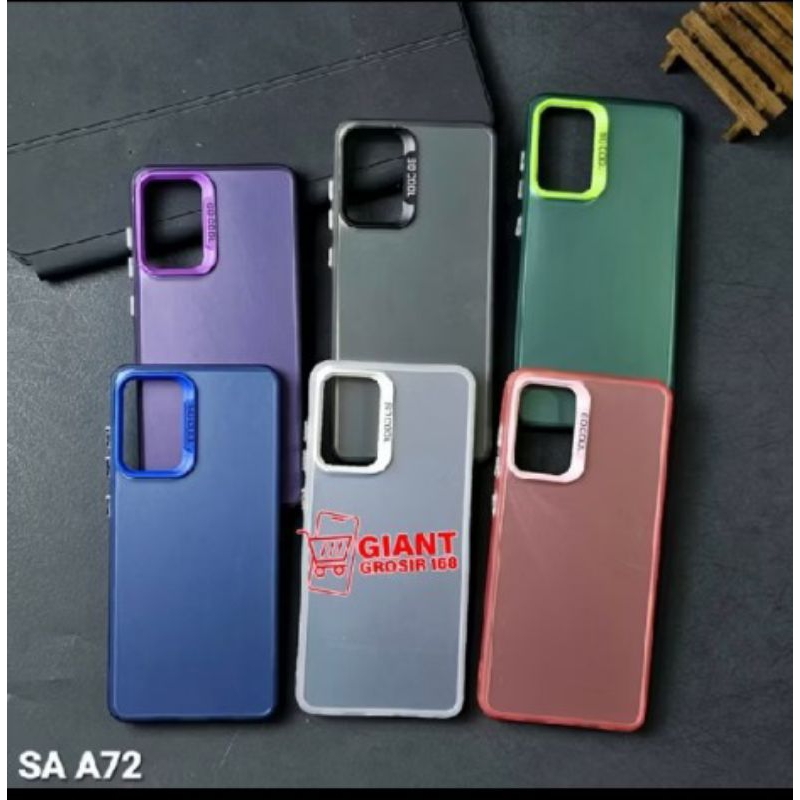 Silikon Case Casing Samsung A72 imd hologram for