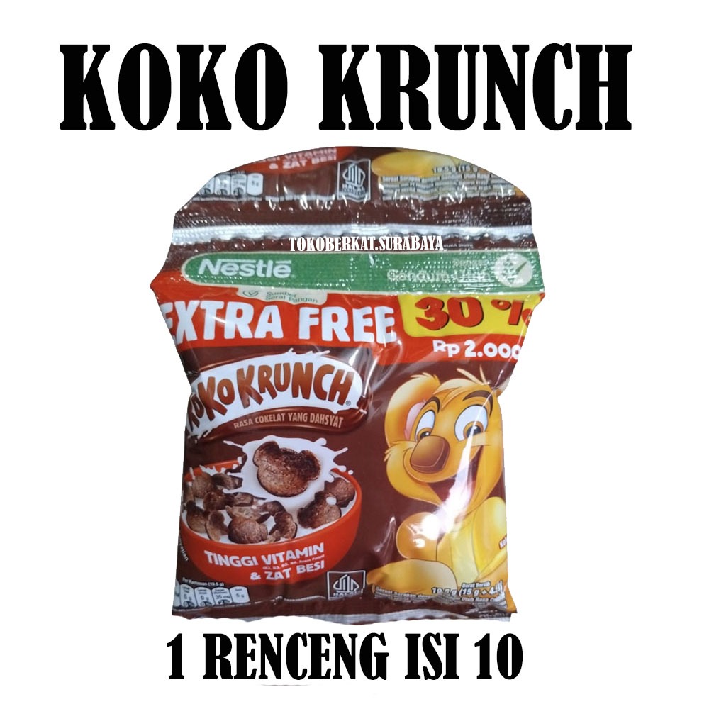 

KOKO KRUNCH SEREAL RENCENG ISI 10