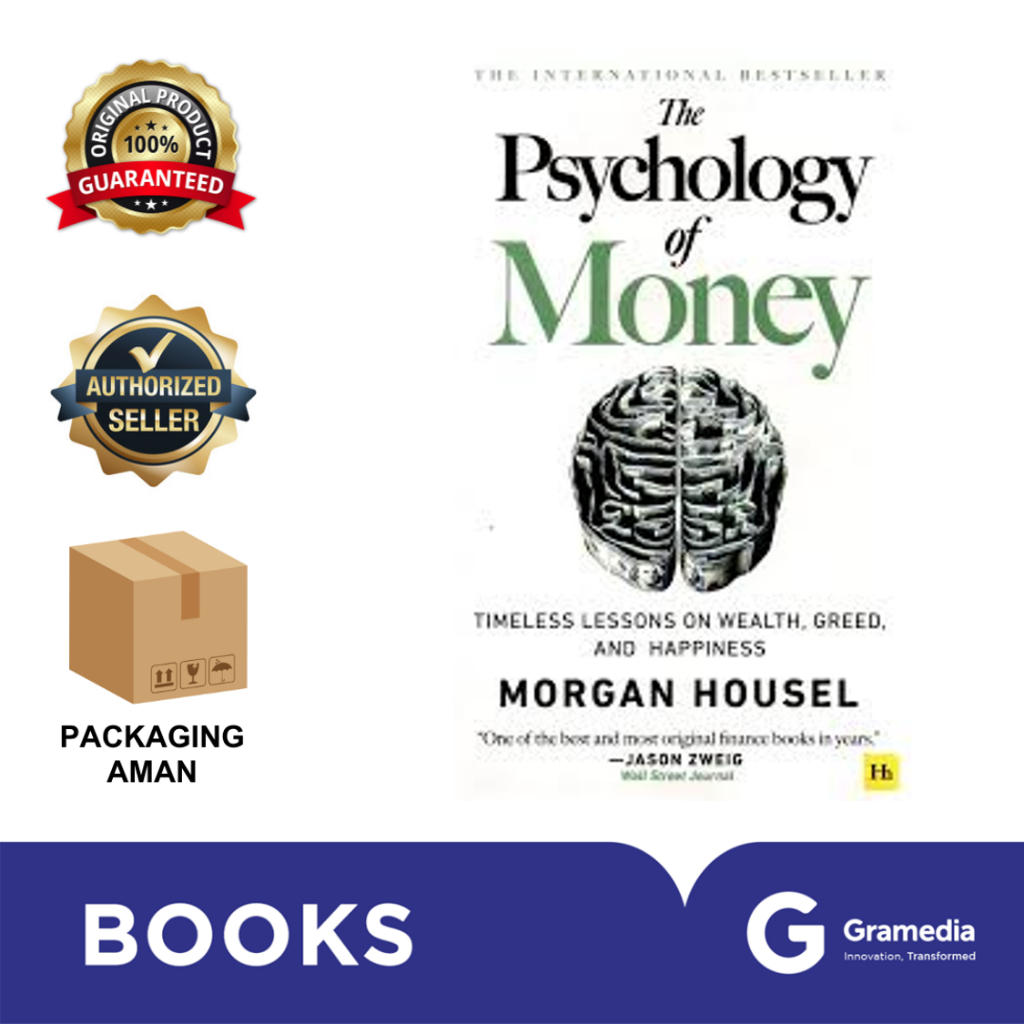 Gramedia Bintaro -   Psychology of Money Hard Cover (Morgan Housel)