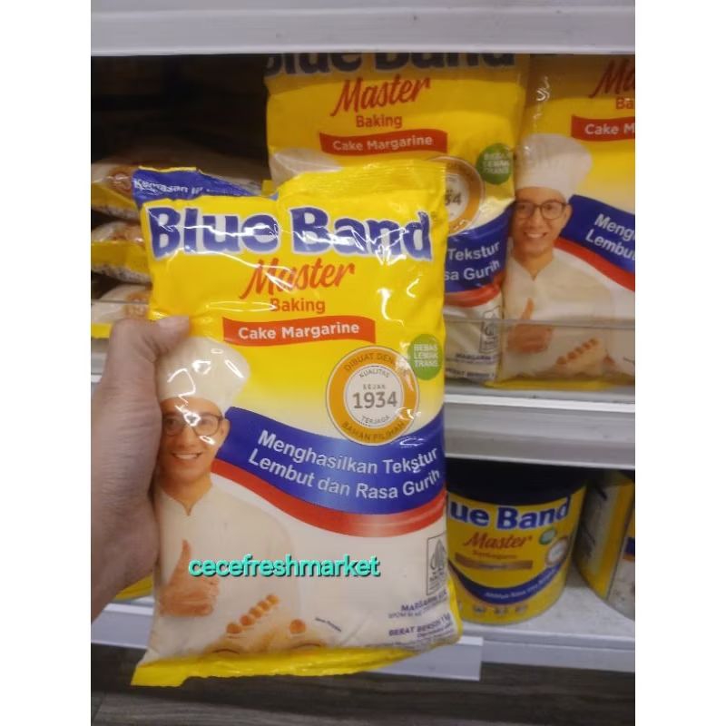 

Jual blue band master baking cake margarine pack 1 kg