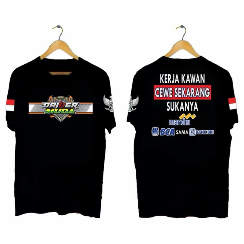 KAOS DISTRO DRIVER MUDA KATA-KATA KEREN