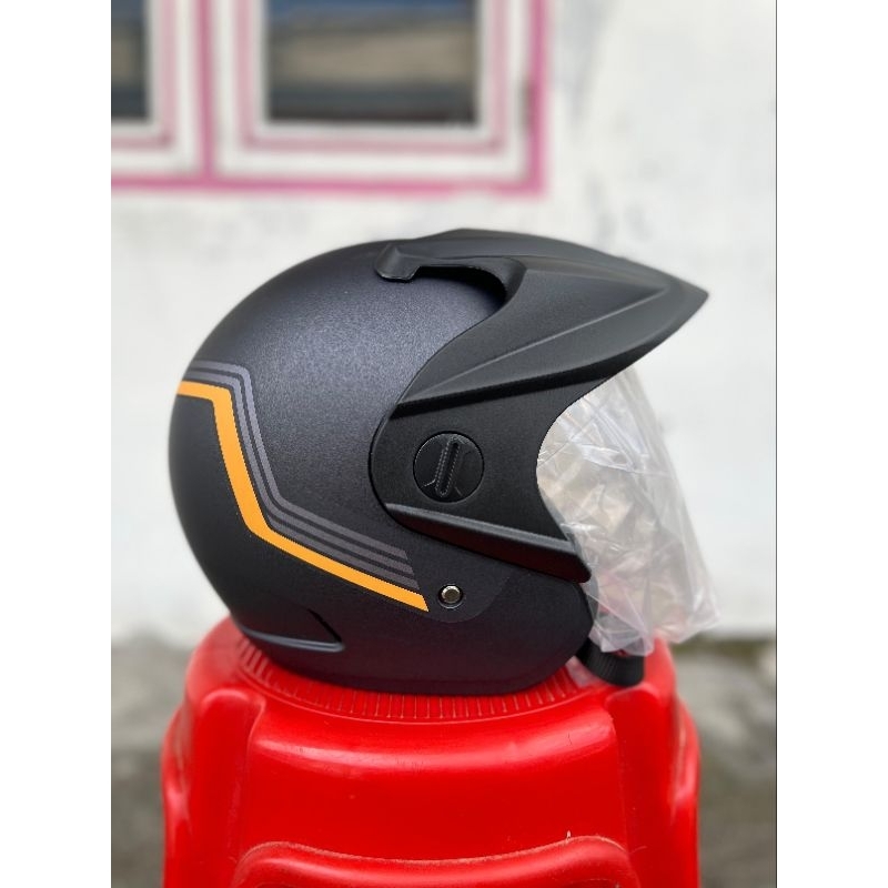Helm Honda Original Helm Half Face Honda Original