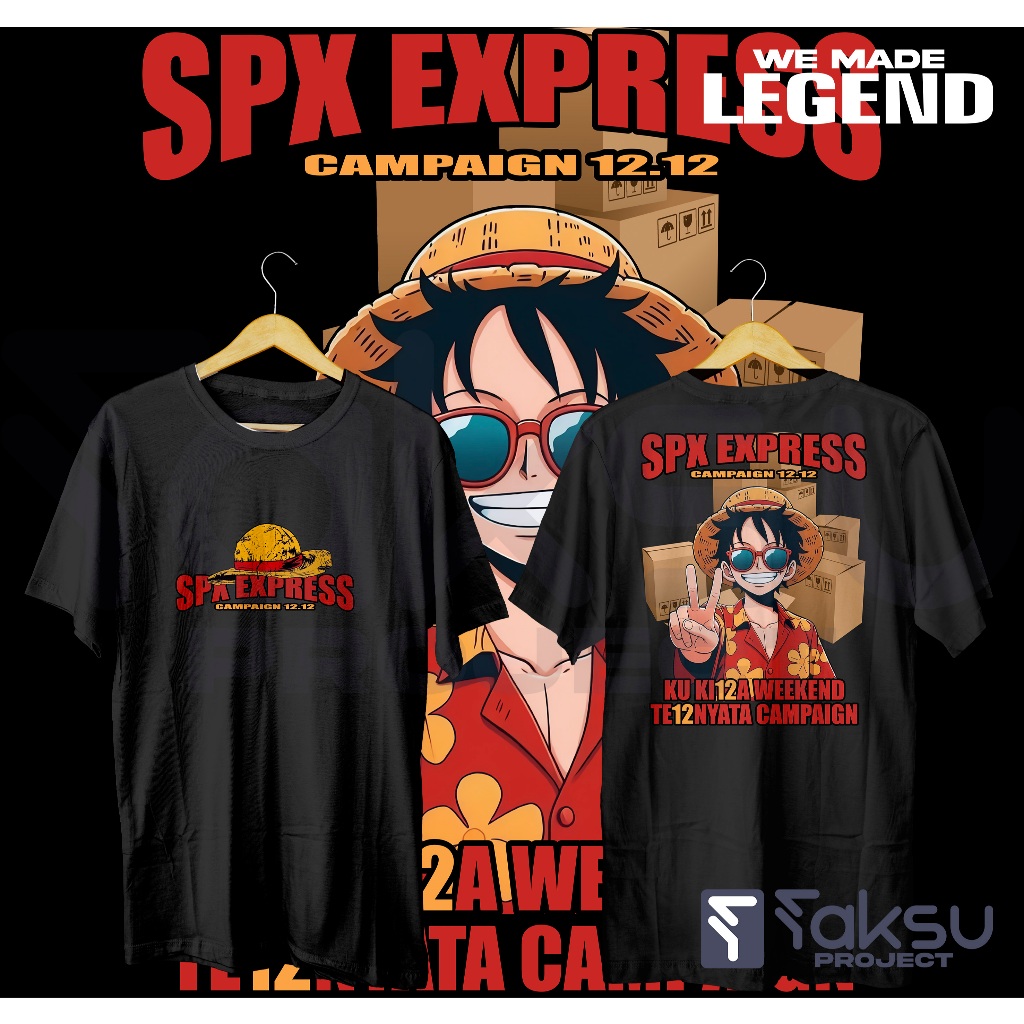 kaos spx express kaos spx express campaign 12.12 kaos spx express kampaign 12.12  kaos shopee expres