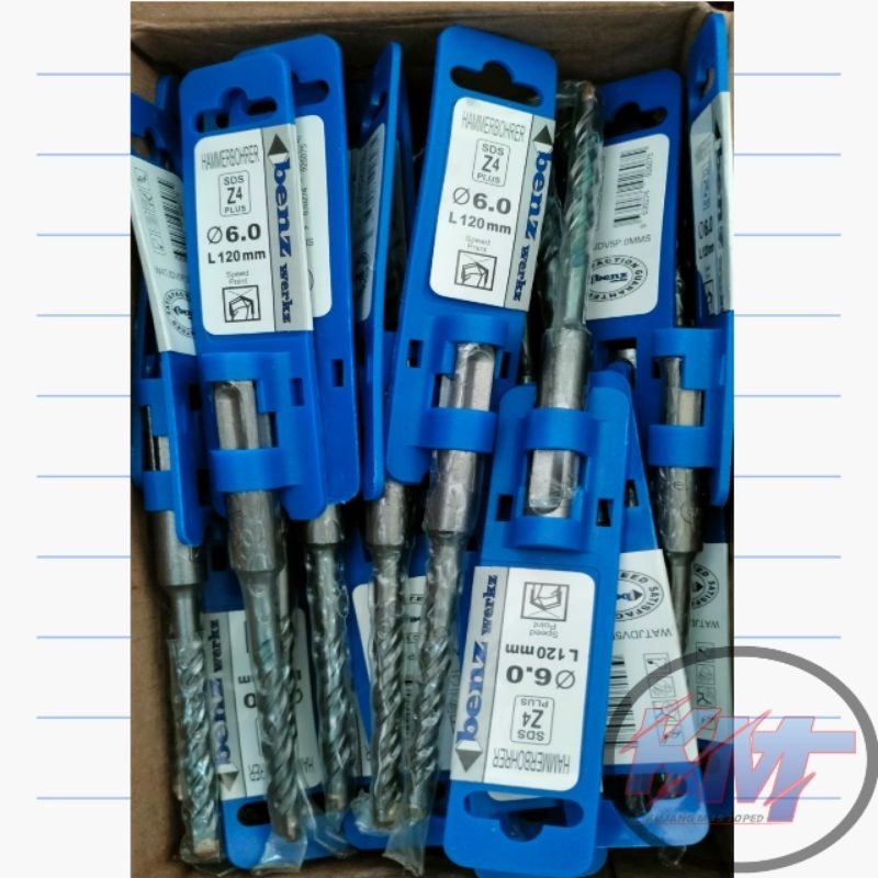MATA BOR BETON S6 MATA BOR SDS PLUS MATA BOR HAMMER DRILL 3PUNGSI BETON 6MM