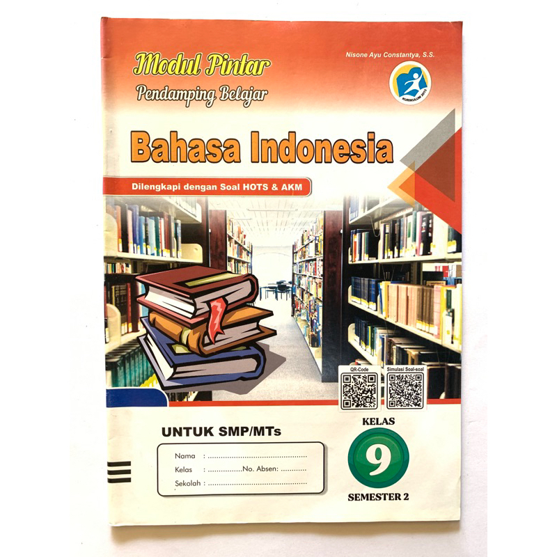 Buku LKS Bahasa Indonesia SMP / Mts Kelas 7, 8, 9 (Edisi Terbaru)