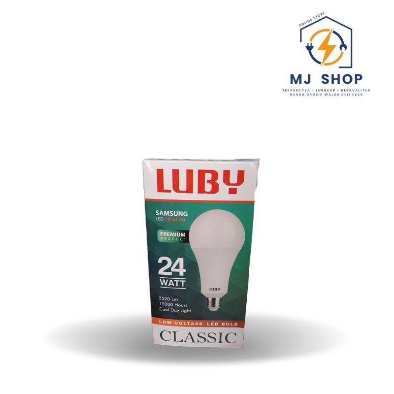 Lampu luby 24 watt cahaya putih