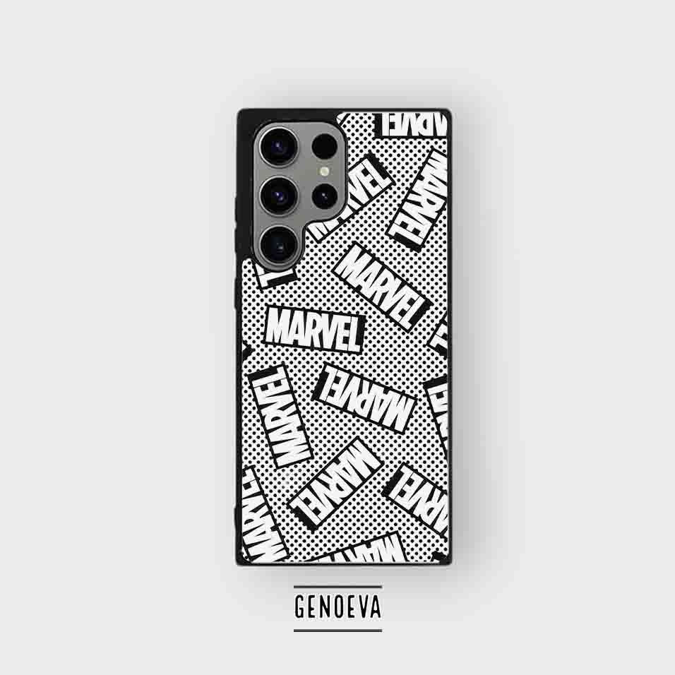 Hybrid Rubber Case For Samsung S24 S23 S22 S21 S20 Ultra Plus FE Note 8 9 10 Genoeva Marvel