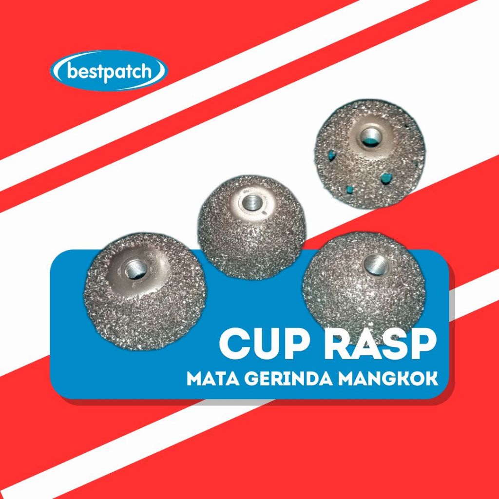 Mata Gerinda Mangkok B&J | Alat Kerok Ban Dalam dan Luar | Cup Raps | Car Tire Repairing Grinder Hea