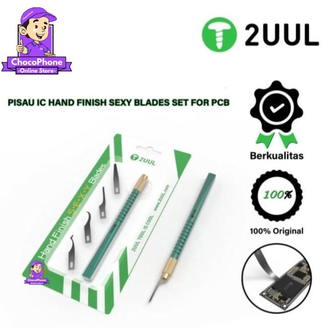 

Hemat Biaya PISAU IC PEN CUTTER 2UUL HAND FINISH SEXY BLADES SET FOR PCB ORIGINAL