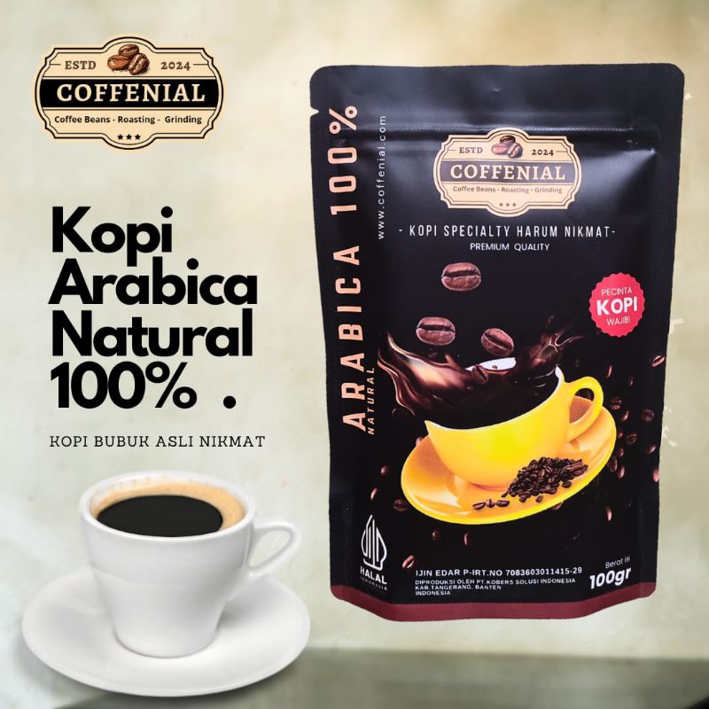 

Coffenial Arabica Natural 100gr