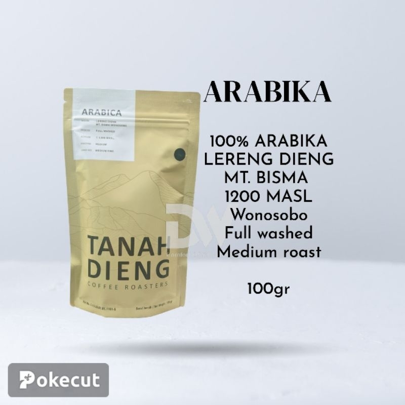 

KOPI ARABIKA TANAH DIENG 100gr bubuk coffee