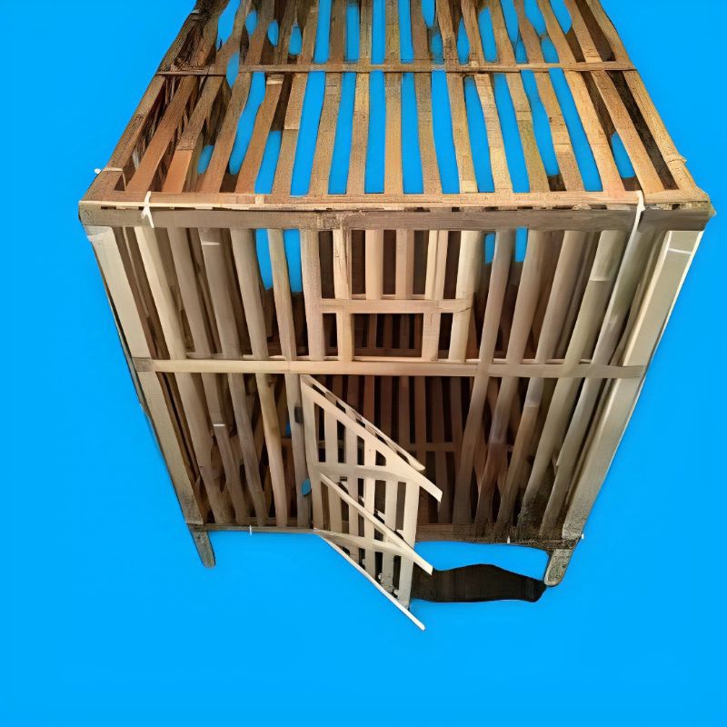 Kandang ayam bangkok / kandang ayam bambu / kandang bongkar pasang